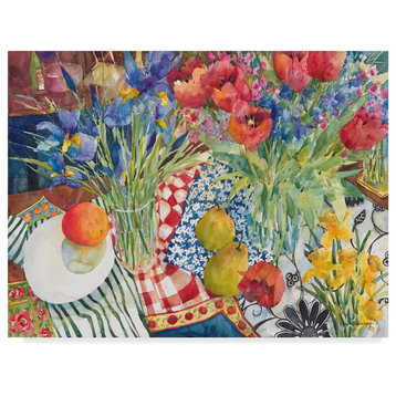 Annelein Beukenkamp 'Flowers And Fruit' Canvas Art