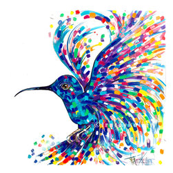 Hummingbird Painting - Paintings