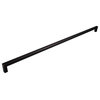 Celeste Square Bar Pull Cabinet Handle Oil-Rubbed Bronze Black Stainless 12mm, 2