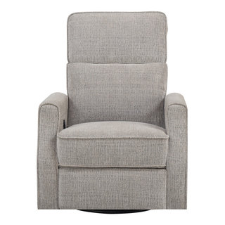 Larson Swivel Reclining Glider, Wheat - Transitional - Gliders - by Lorino  Home