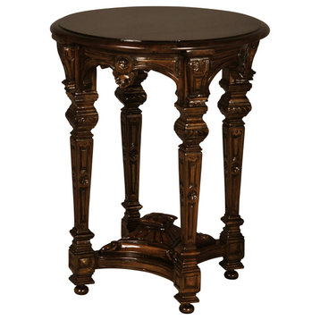 Louis XIV Mahogany Side Table