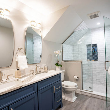 Sharp & Stylish Lower Gwynedd Bathroom