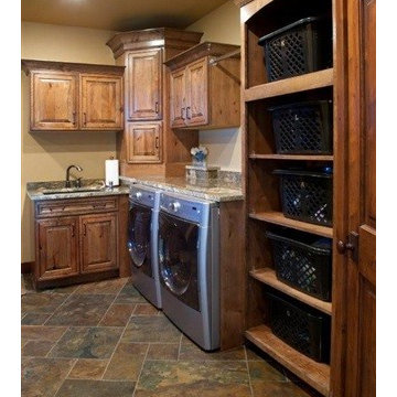 Rustic Laundry Room