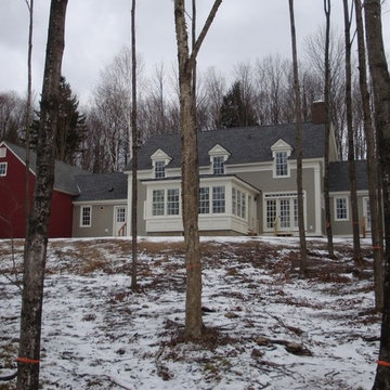 Story and a Half Greek Revival Vermont Home