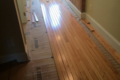 Installed Hardwood Flooring in Short North