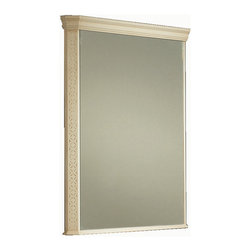 London 32" 5/8 classic mirror. Ivory patina - Bathroom Mirrors