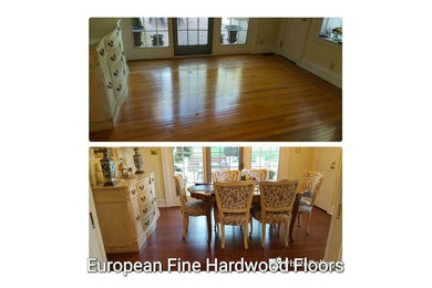 Sand & Finish the existing Hardwood Floors