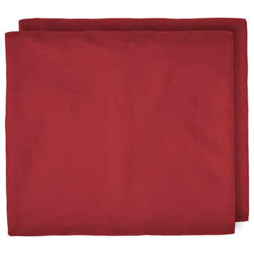 Bare Home Microfiber Fitted Sheets - Set of 2, Red, Twin Xl