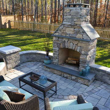 Cozy Patio and Fireplace