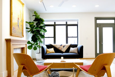 Example of a living room design in New York
