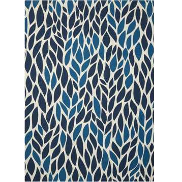 Nourison Home and Garden RS094 10'x13' Blue Rug