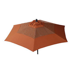 Casual Classics 9" Auto Tilt Market Vista Umbrella - Outdoor Umbrellas