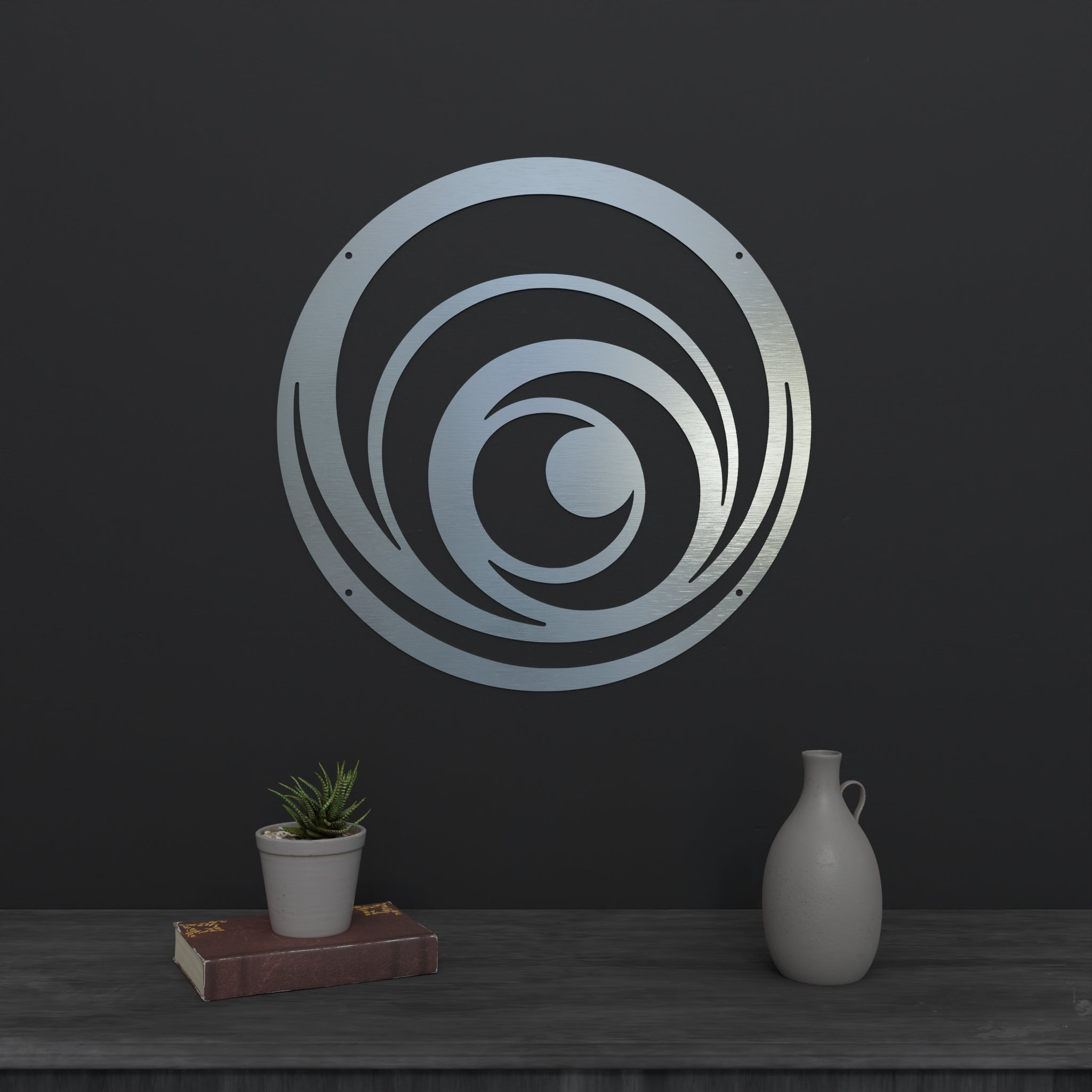 Round Metal Wall Art