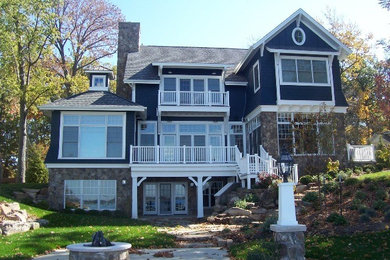 Elegant exterior home photo in Indianapolis