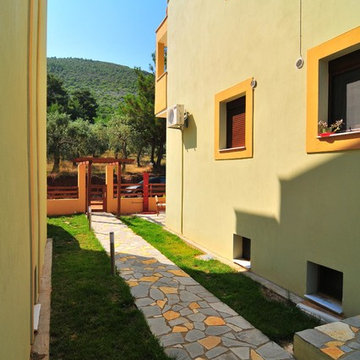 COMPLEX OF HOMES IN THASSOS,GREECE
