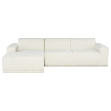 Leo Coconut Fabric Sectional Sofa, HGSC712
