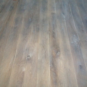 Fumed Rustic White Oak | Grey Wood Floor