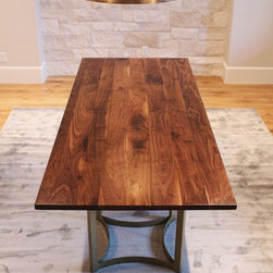 Modern Walnut Table - Dining Tables