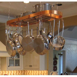 Copper pot racks - Pot Racks And Accessories