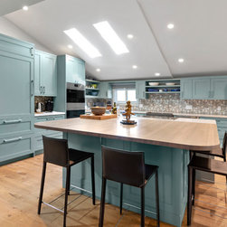Seaside, CA - Contemporary - Ash Kitchen Countertop - Kitchen Countertops
