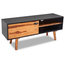 vidaXL Solid Acacia Wood TV Cabinet, 120x35x50 cm