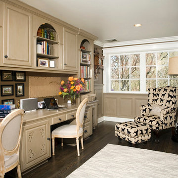 Chalk Painted Office