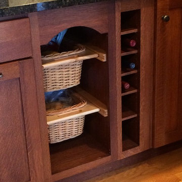 Hansville Waterfront Craftman Style Kitchen