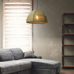Zuo Marble Ceiling Lamp Pea Green - SKU: 98244 - Pendant Lighting