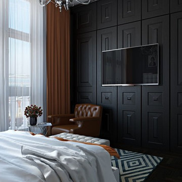 Architectural Rendering: Air Project For Bedroom In New York