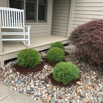 South Lansing Landscape Removal & Planting