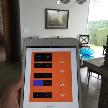 Modern Country Home Automation in Austin