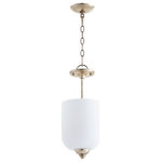 Quorum - Quorum 2911-8-60 Richmond - Three Light Dual Mount Pendant - Shade Included: TRUE* Number of Bulbs: 3*Wattage: 60W* BulbType: Candelabra* Bulb Included: No