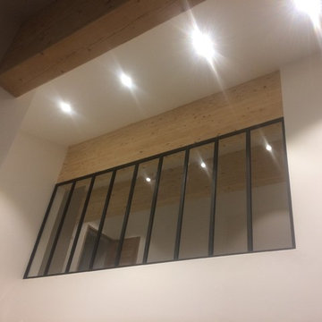 Fabrication et installation d'une verrière et mobiliers / La PLAGNE