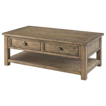 Monterey Coffee Table, Reclaimed Natural