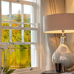 Sliding Sash windows in modern setting - Windows