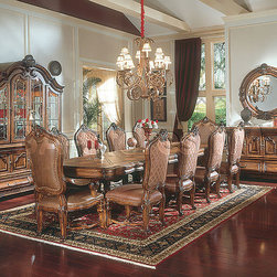 "Michael Amini" Biscotti Dining Set, Tuscano Collection - Furniture