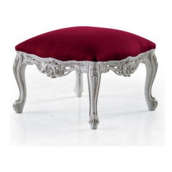 Riff Baroque Style Pouf - Footstools & Ottomans