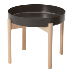 YPPERLIG Table basse gris fonc&eacute; bouleau - Coffee Tables