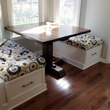 Beautiful Built-in Style Kitchen with Breakfast Nook