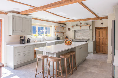 Traditional kitchen in Kent.