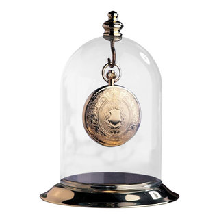 Heirloom Glass Dome Pocket Watch Display, Watch - Traditional - Decorative  Objects And Figurines - by XoticBrands Home Decor | Houzz