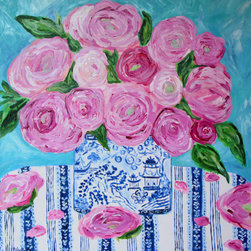 "Frances" 36" x 36" Original Acrylic on Canvas - Products