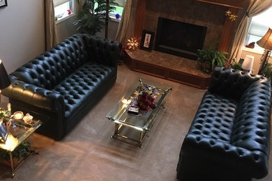 Example of a classic living room design in St Louis
