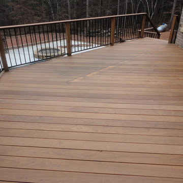 Brazilian hardwood deck