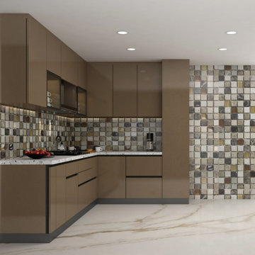G Shape Modular Kitchen in Shalimar Bagh