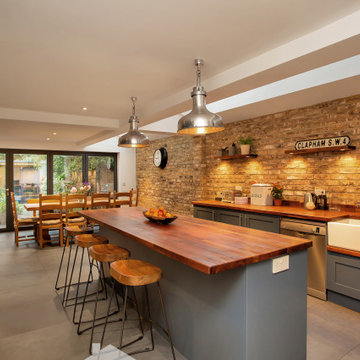 Charmingly Rustic Home Extension - Balham