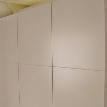 Einbauten in Weiß
