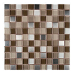 Escorial Blend Glass Mosaic - Mosaic Tile