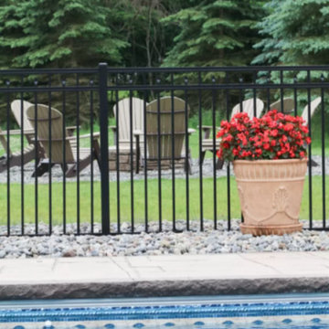 Commercial Aluminum Pool Fence