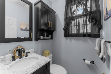 Transitional home design photo in Philadelphia